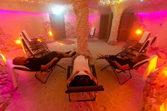 Aktionswoche in der Totes-Meer-Salzgrotte (Foto: Kur- und Tourismus GmbH Bad Frankenhausen)