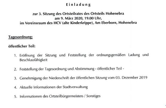 Ortsteilräte tagen (Foto: Stadtverwaltung Sondershausen) Ortsteilräte tagen (Foto: Stadtverwaltung Sondershausen)