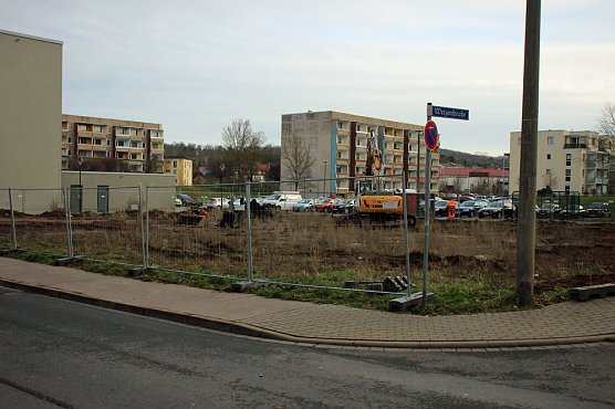 Baubeginn Service-Wohnen Weizenstra&szlig;e 19 (Foto: Karl-Heinz Herrmann)