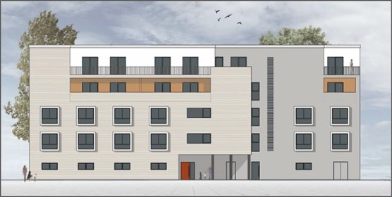 Baubeginn Service-Wohnen Weizenstra&szlig;e 19 (Foto: Hartung & Ludwig Architektur- und Planungsgesellschaft mbH)