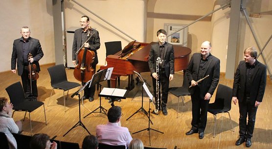 Zeitreise im 3. Kammerkonzert (Foto: Karl-Heinz Herrmann) Zeitreise im 3. Kammerkonzert (Foto: Karl-Heinz Herrmann)