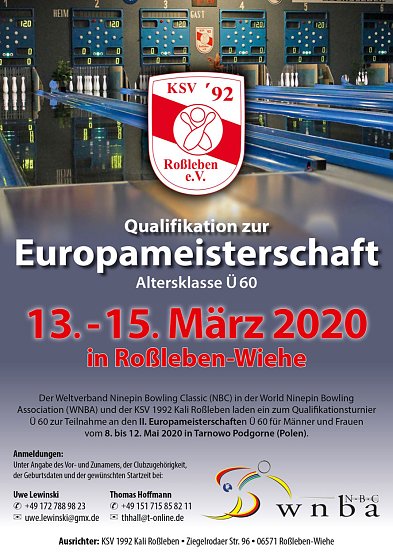 Neues von den Keglern des KSV&acute;92 Ro&szlig;leben (Foto: Knut Herzau)