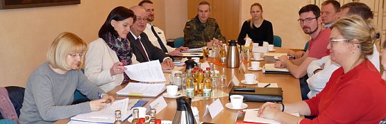 Stab au&szlig;ergew&ouml;hnliche Ereignisse tagte im Landratsamt (Foto: Landratsamt Kyffh&auml;userkreis)