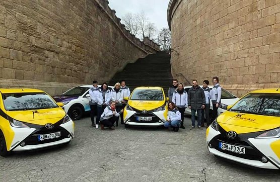 Wir sind da!!!! (Foto: Pflegedienst Gl&uuml;ckauf)