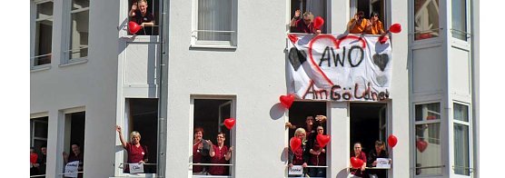 Lied zur Aufmunterung (Foto: AWO-Seniorenresedenz)