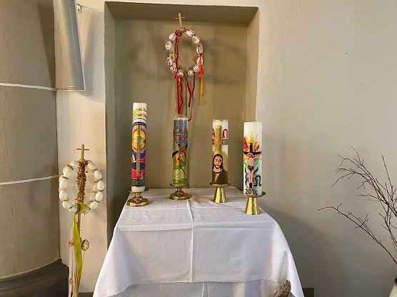 Ostergottesdienst Pfarrer Albrecht (Foto: privat)