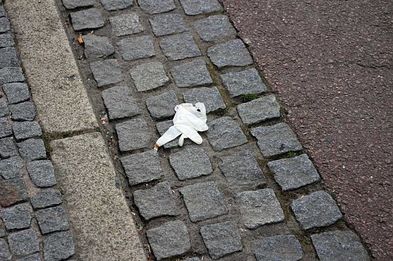 Weitere Straßensperre in Sondershausen (Foto: Karl-Heinz Herrmann) Weitere Straßensperre in Sondershausen (Foto: Karl-Heinz Herrmann)