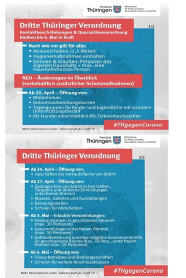 Corona � aktuelle Informationen (Foto: Landratsamt Kyffh&auml;userkreis)