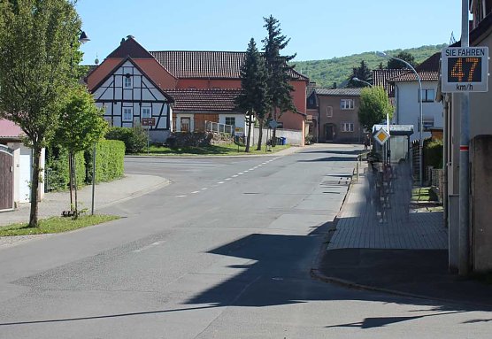 Mobile Geschwindigkeitsanzeige (Foto: Karl-Heinz Herrmann)