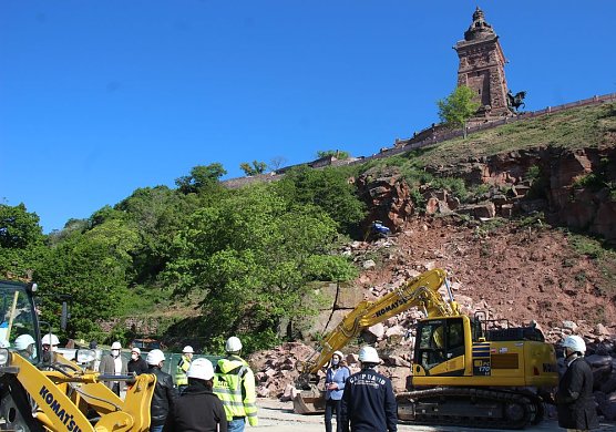 Recht spektakul&auml;re Bilder vom Kyffh&auml;user (Foto: Karl-Heinz Herrmann)
