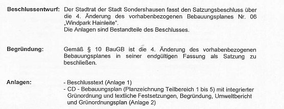 Weitere Beschl&uuml;sse im Stadtrat (Foto: Stadt Sondershausen)