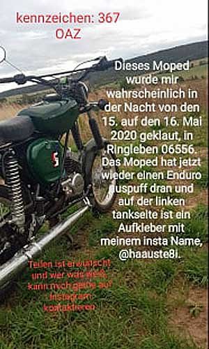 Und noch eine Suchmeldung (Foto: privat) Und noch eine Suchmeldung (Foto: privat)