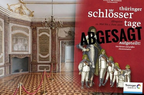 Schlössertage abgesagt, ... (Foto: Schlossmuseum Sondershausen) Schlössertage abgesagt, ... (Foto: Schlossmuseum Sondershausen)