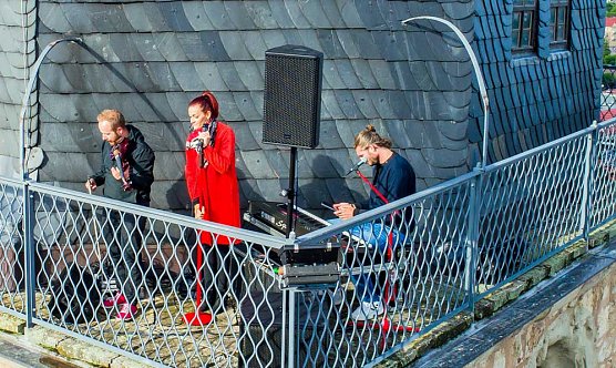 Sehr gelungenes Konzert vom Turm der Trinitatiskirche (Foto: Martin Ludwig maniax at work)