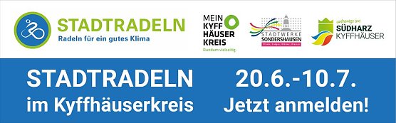 Stadtradeln (Foto: Landratsamt Kyffhäuserkreis) Stadtradeln (Foto: Landratsamt Kyffhäuserkreis)