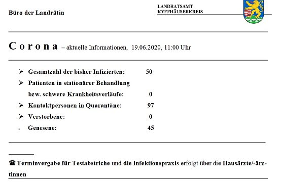 2. Abstrich in der Gemeinschaftsunterkunft (Foto: Landratsamt Kyffh&auml;userkreis)