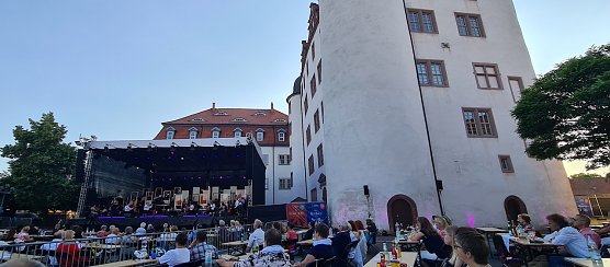 Heringer Schlosshof zur Premiere der Musical-Gala  (Foto: PSG)
