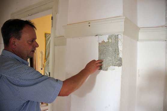 Interessante Befahrung der Lindner-Villa (Foto: Karl-Heinz Herrmann)