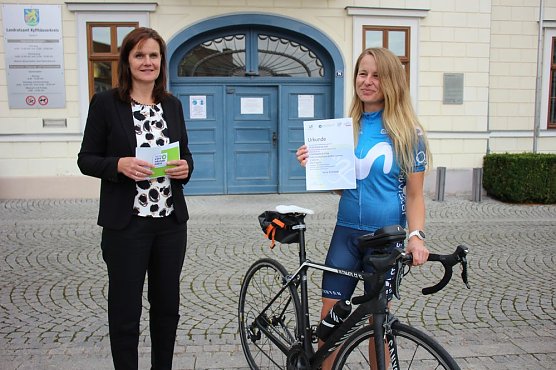 Auszeichnung der besten Radler (Foto: Karl-Heinz Herrmann)