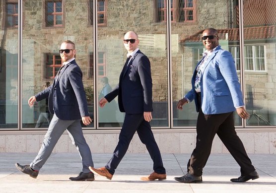 Das Nordh&auml;user Tenortrio FELLAS gibt wieder Konzerte (Foto: Andras Doby)