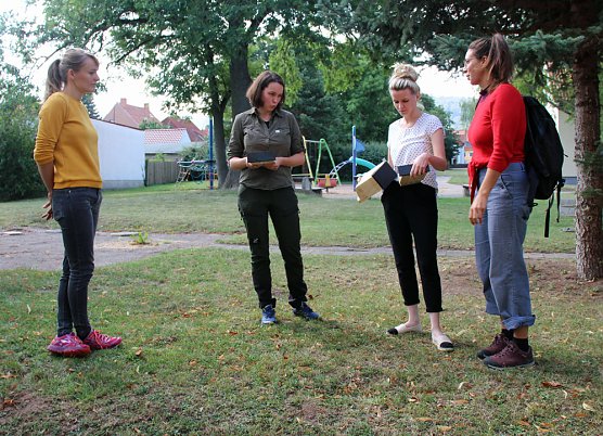 Natura 2000 Station besucht (Foto: Karl-Heinz Herrmann) Natura 2000 Station besucht (Foto: Karl-Heinz Herrmann)