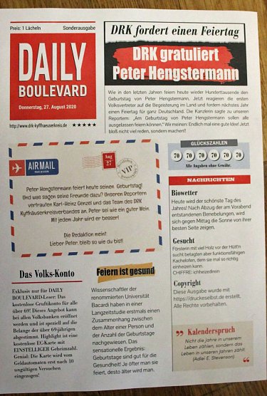 Happy Birthday Pr&auml;sident (Foto: Happy Birthday Pr&auml;sident)