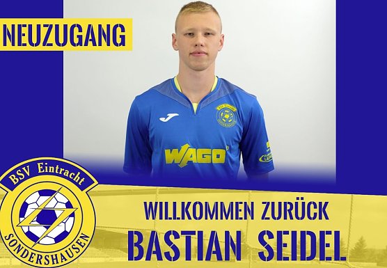 Neuzugang (Foto: BSV Eintracht Sondershausen) Neuzugang (Foto: BSV Eintracht Sondershausen)