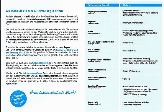 Heimat shoppen 2020 � jetzt erst recht! (Foto: IHK)