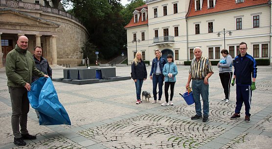 Aktion Saubere Stadt" gestartet (Foto: Karl-Heinz Herrmann)