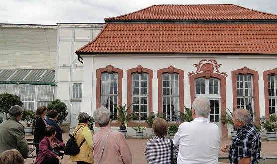 Sehbehinderte besuchten das Barockdorf Bendeleben (Foto: Wolfgang Rasch)