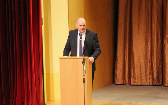 Schlecht besuchter Festakt zum Tag der deutschen Einheit (Foto: Karl-Heinz Herrmann)