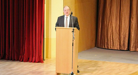 Schlecht besuchter Festakt zum Tag der deutschen Einheit (Foto: Karl-Heinz Herrmann)