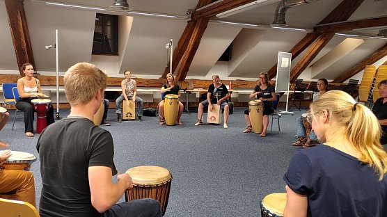 Kurs Elementare Musikpraxis erfolgreich gestartet (Foto: Th&uuml;ringer Landesmusikakademie)