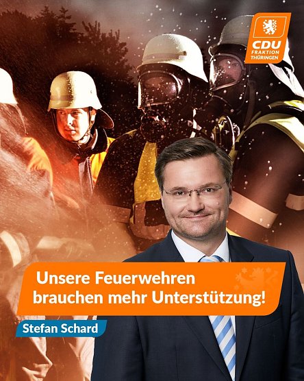Schard setzt sich f&uuml;r Freiwillige Feuerwehren im Kyffh&auml;userkreis ein (Foto: Stefan Schard)