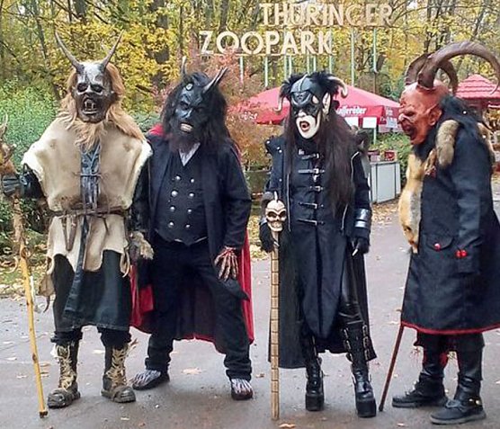 Zu Halloween im Zoo Park (Foto: Matthias Borchardt)