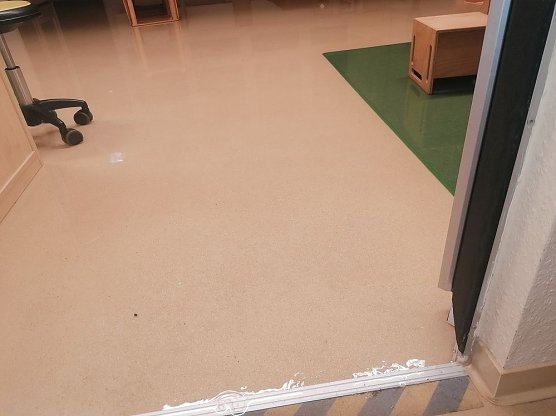 Wasserrohrbruch in Ebelebener Kita (Foto: Silvio Dietzel) Wasserrohrbruch in Ebelebener Kita (Foto: Silvio Dietzel)