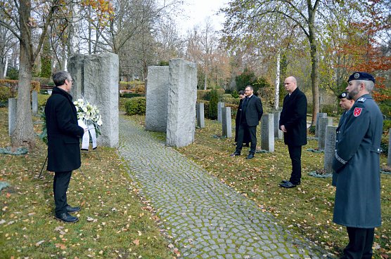 Volkstrauertag 2020 in Sondershausen (Foto: Stadt Sondershausen)
