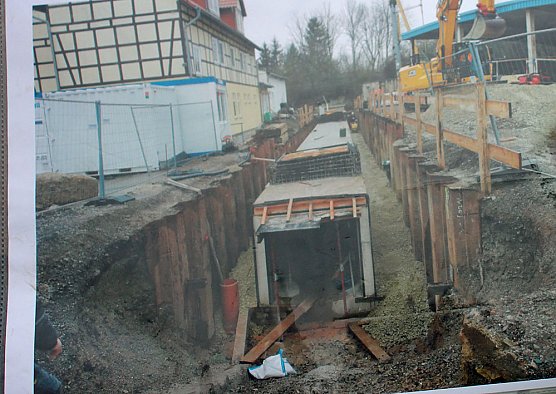 Wird denn hier eine U-Bahn gebaut? (Foto: Stadt Sondershausen) Wird denn hier eine U-Bahn gebaut? (Foto: Stadt Sondershausen)