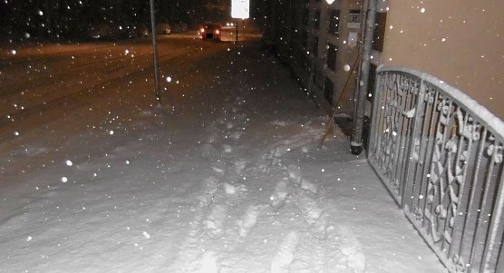 Schnee r&auml;umen ist angesagt (Foto: T. Leipold aus Sondershausen)
