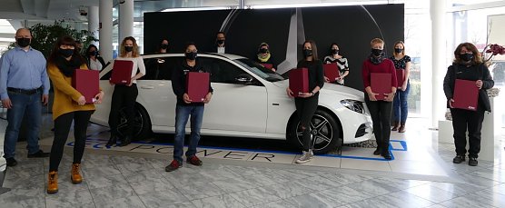 Aufmerksamkeit zum Frauentag (Foto: AHP)