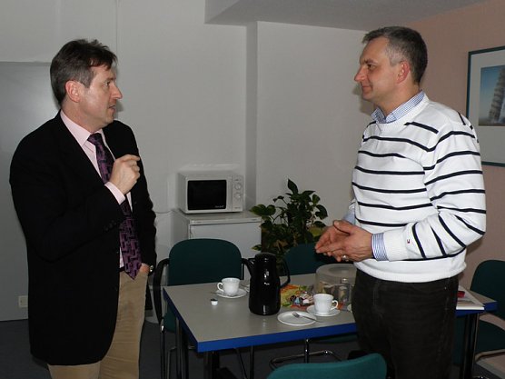 Lemme besucht Zivildienstschule Sondershausen (Foto: Wahlkreisb&uuml;ro Lemme)