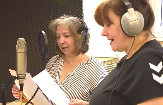 Gundula Elle und Katrin Holz  (Kassiererinnen des Panorama Museums) (Foto: Fred B&ouml;hme )