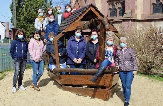 Das Team der Kindertagesstätte Arche Noah (Foto: Eva Maria Wiegand) Das Team der Kindertagesstätte Arche Noah (Foto: Eva Maria Wiegand)