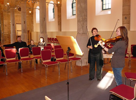 Kurse an der Landesmusikakademie (Foto: Karl-Heinz Herrmann) Kurse an der Landesmusikakademie (Foto: Karl-Heinz Herrmann)