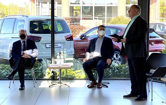 Gespr&auml;chsrunde in Wittenberg (Foto: AHP)