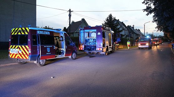 Brand in der GU Schernberg (Foto: S.Dietzel)