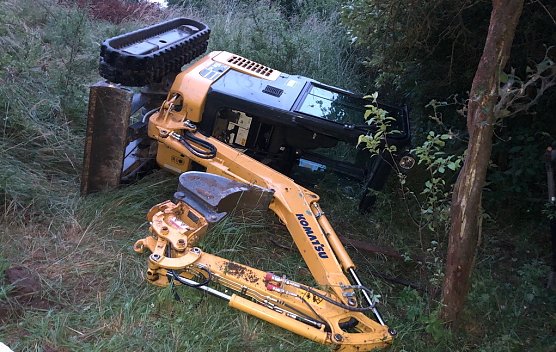 Arbeitsunfall in Jeca (Foto: S.Dietzel)