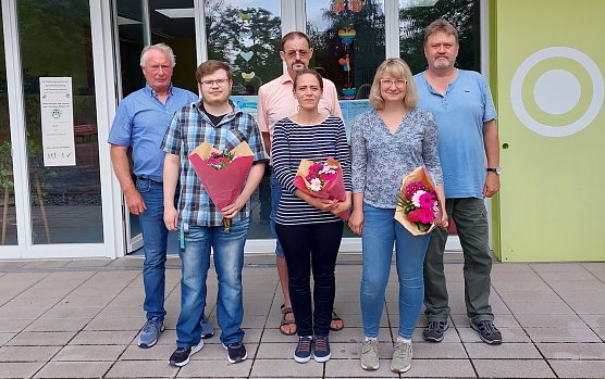 Der neue Vorstand der Arterner Kampfkunstschule  (Foto: W.Bahn)