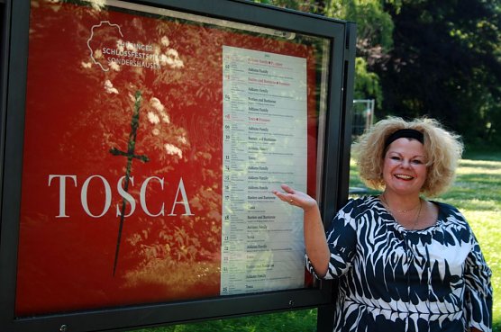 Anette Leistenschneider hat sich an die Inszenierung von Puccinis "Tosca" gewagt (Foto: Theater Nordhausen/Loh-Orchester Sondershausen GmbH)