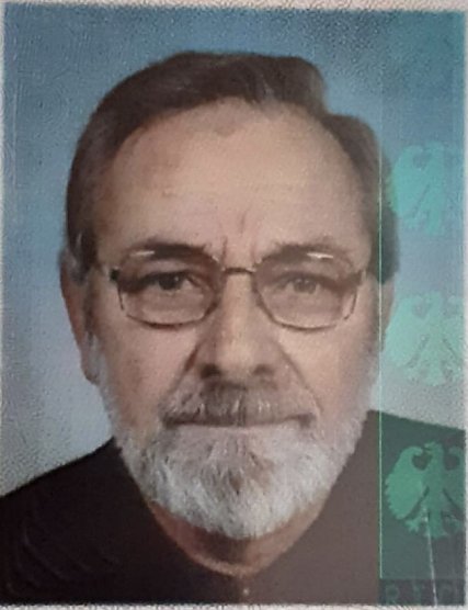 Der 76j&auml;hrige Gert-R&uuml;diger Richter aus Sondershausen wird vermisst (Foto: Landespolizeiinspektion Nordhausen)